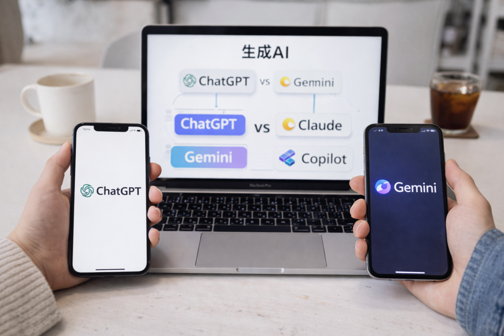 AIとは?ChatGPTやGeminiの使い分けを徹底解説!