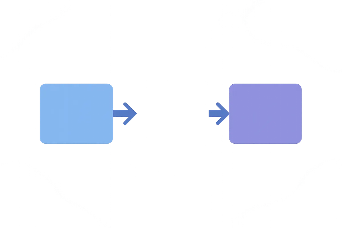 FIM（Fill-in-the-Middle）補完の概念：前後の文脈から中間コードを生成するプロセスのイメージ