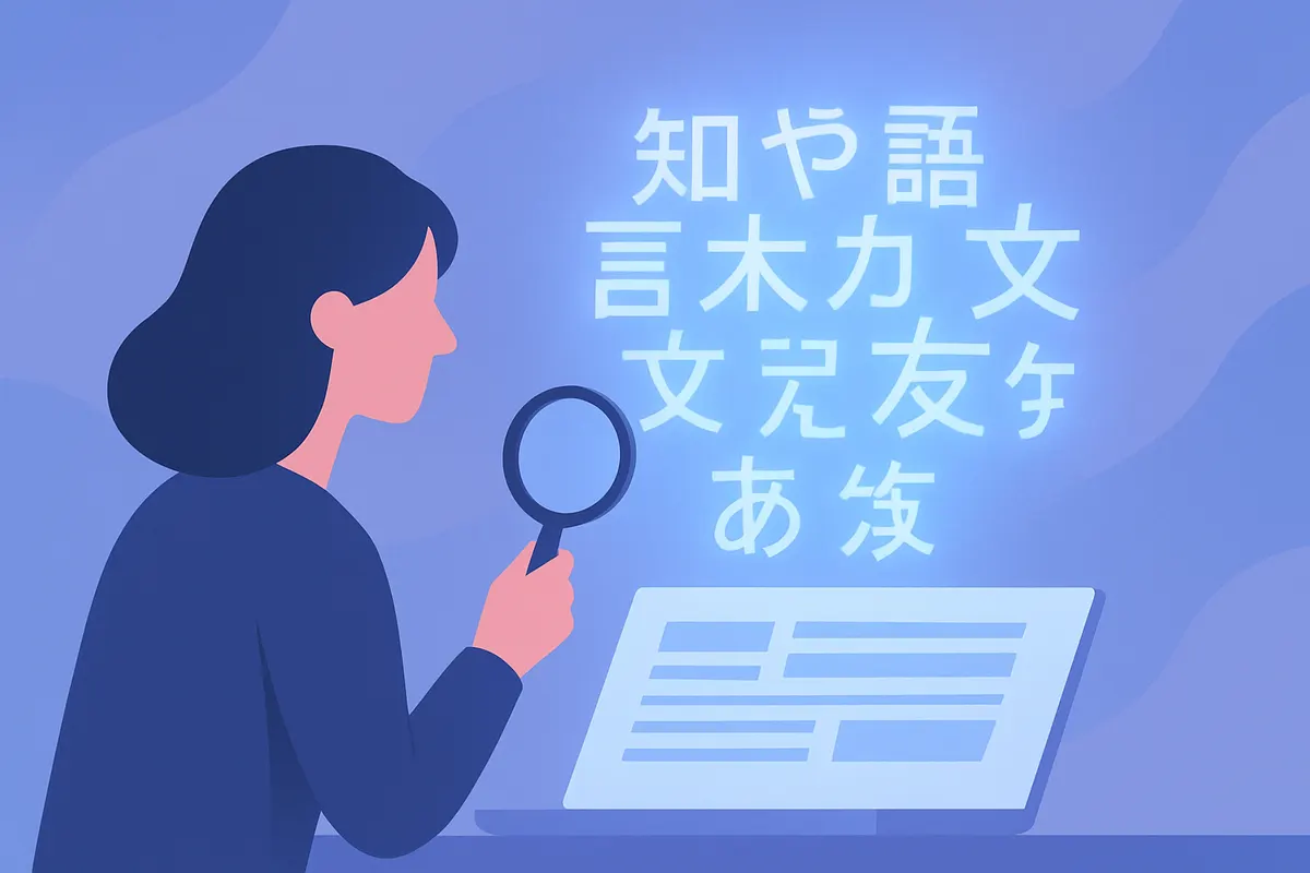 日本語を中心とした多言語テキスト処理のイメージ
