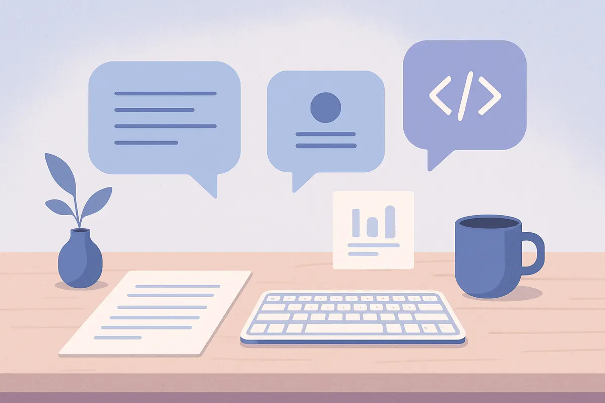 Le Chatを業務で活用するワークスペースのイメージ