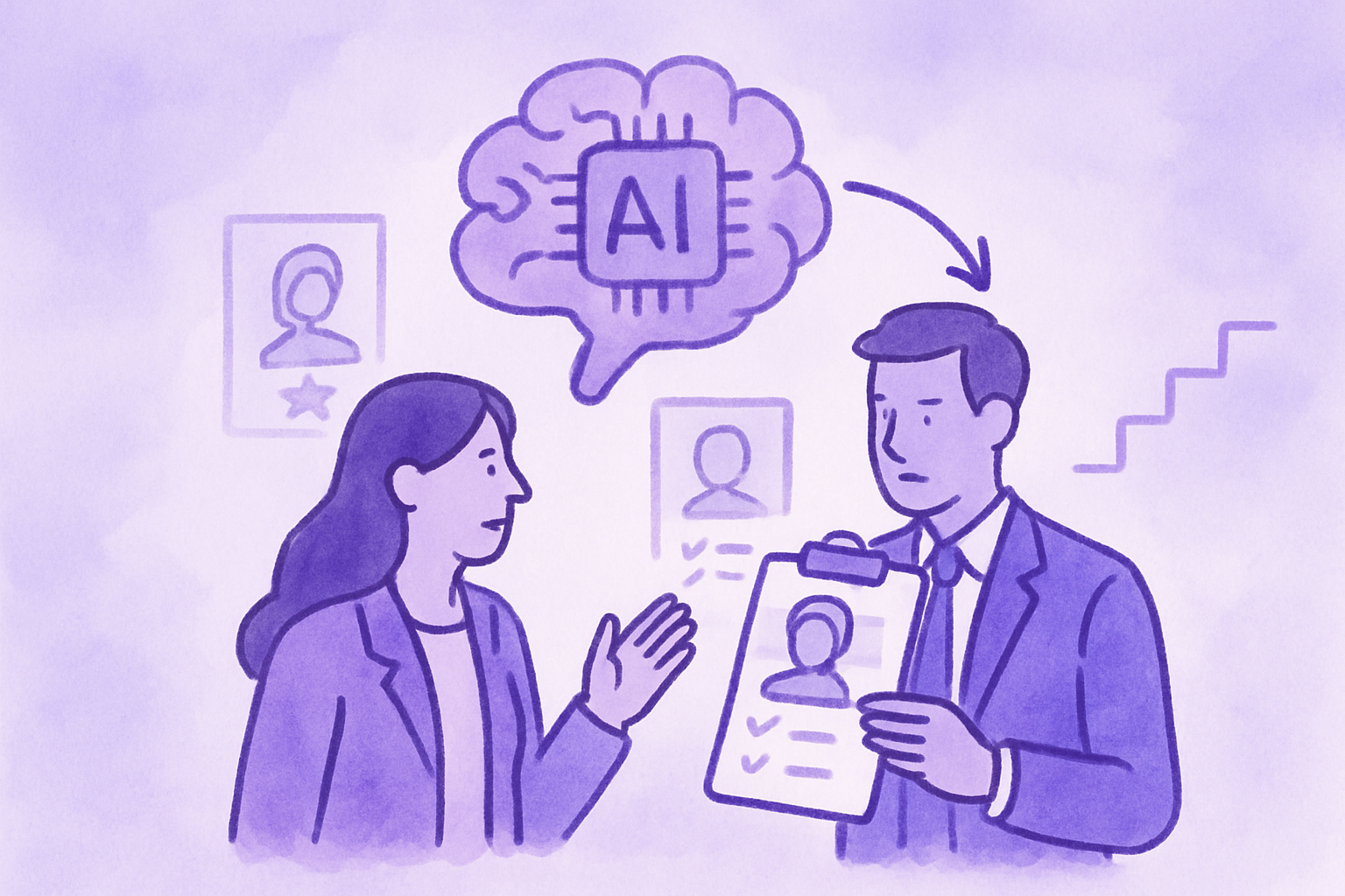 生成AIを採用・研修に活かす方法とは？対話・評価の技術トレンドと実務への導入ステップ