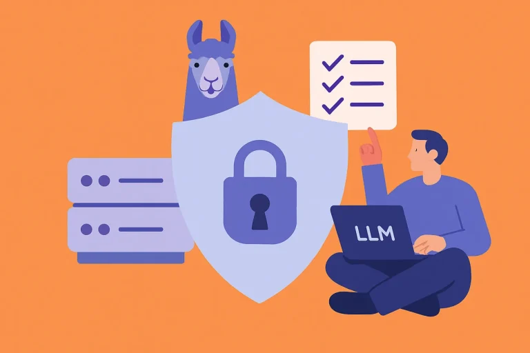 ローカルLLM セキュリティ対策｜Ollama・vLLMの守り方とチェックリスト