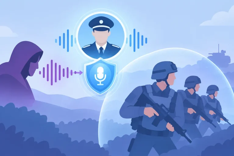 AIで偽造された司令官の声の命令から部隊を守る音声認証